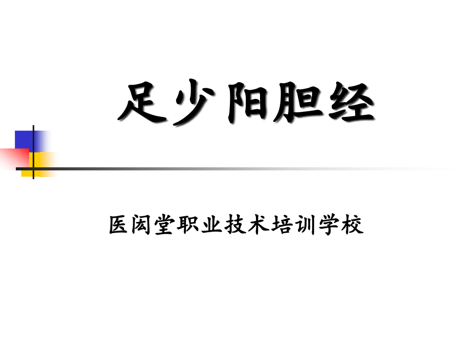 足少阳胆经课件.pptx_第1页