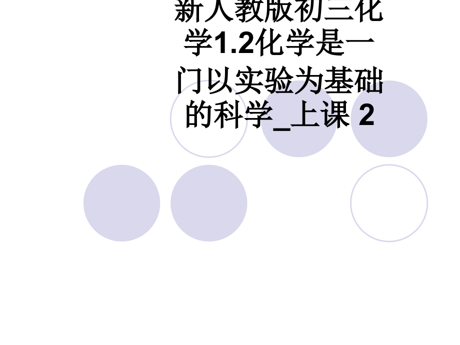 新人教版初三化学1.2化学是一门以实验为基础的科学-上课-2.ppt_第1页