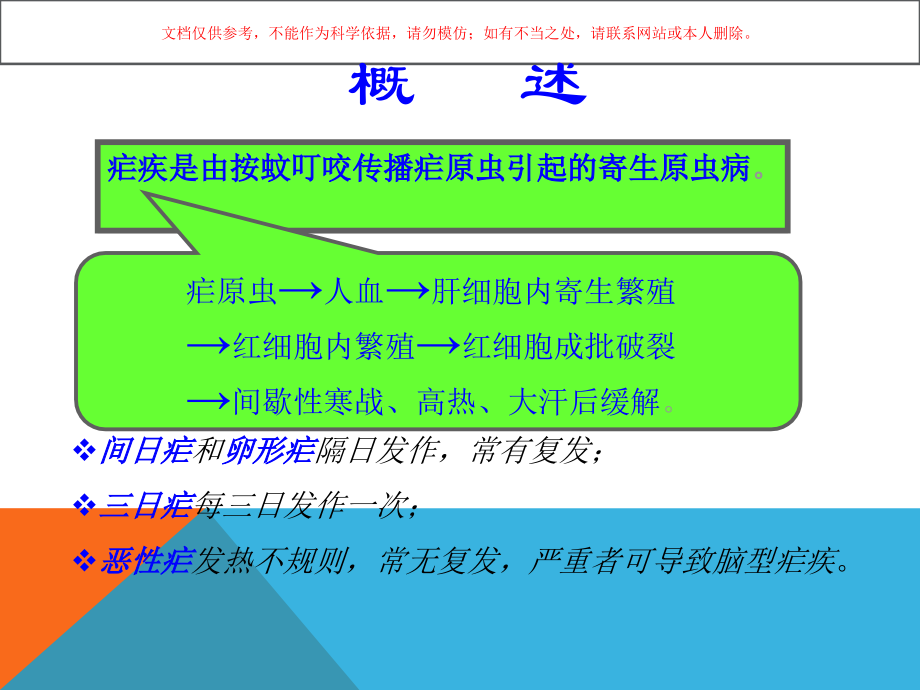 疟疾讲解专题知识讲座.ppt_第1页