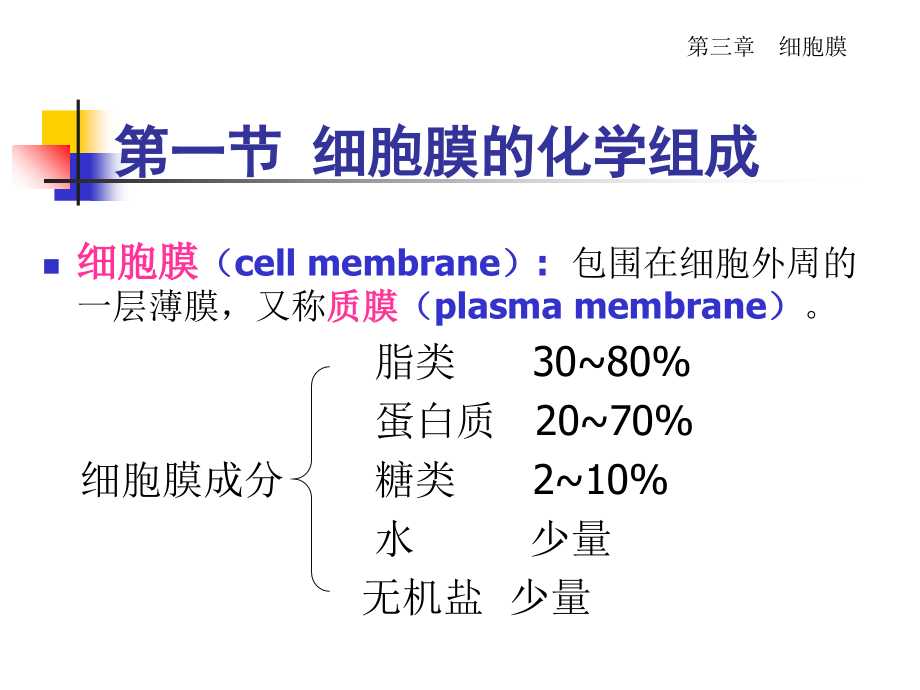 医学细胞生物学——第三章-细胞膜.ppt_第2页