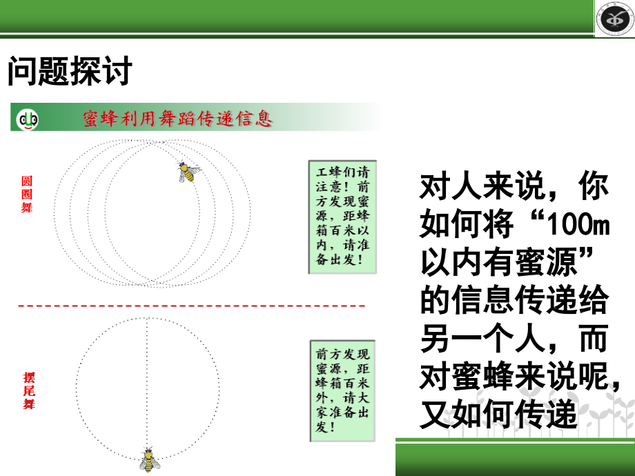 高中生物同步课件：5.4生态系统的信息传递(4)(人教版必修3).ppt_第1页