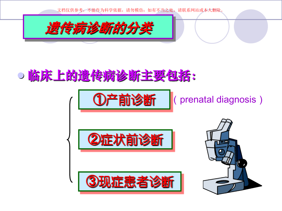遗传病的诊断和治疗课件.ppt_第2页