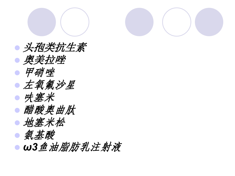 医学普外科常用药物的不良反应和配伍禁忌课件.ppt_第2页