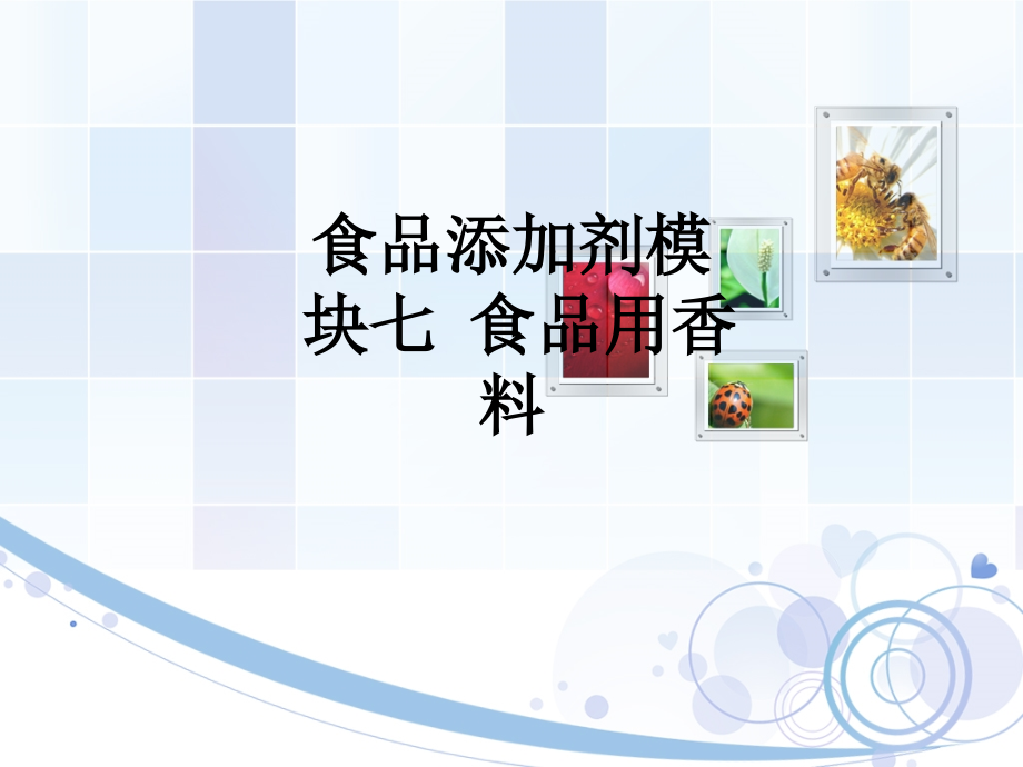 食品添加剂模块七食品用香料.ppt_第1页