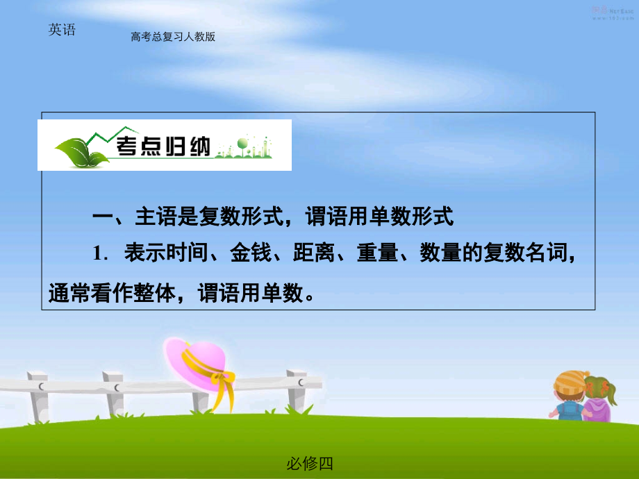 高考英语语法专题备考课件主谓一致1.ppt_第1页