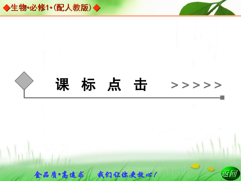 高中生物必修一讲解：11从生物圈到细胞.ppt_第1页