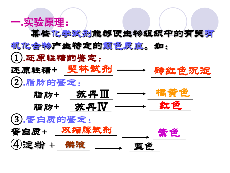 2.1实验《检测生物组织中糖类、脂肪和蛋白质》(新人教版必修1).ppt_第2页