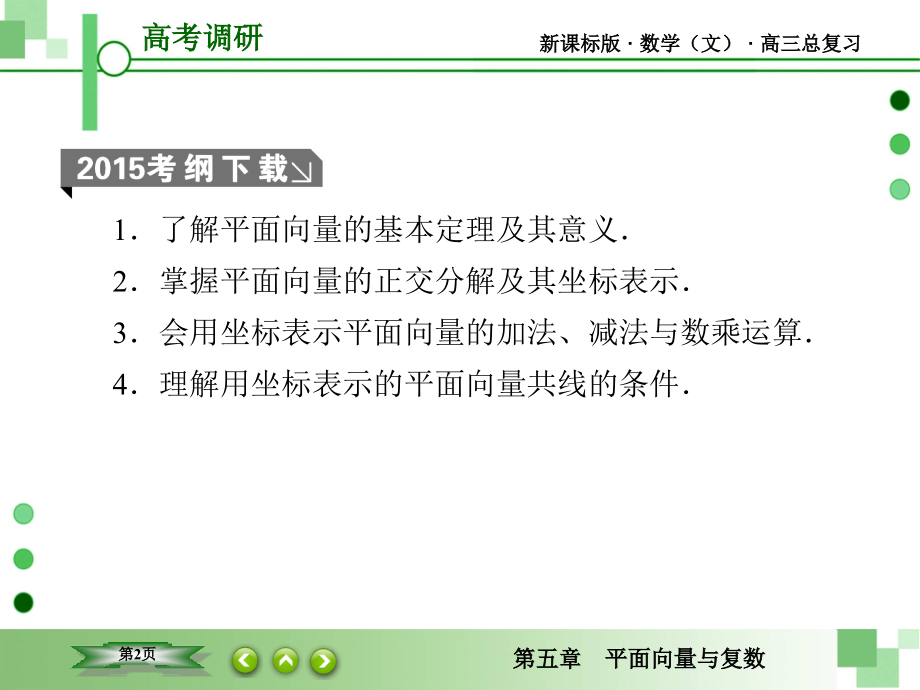 高2016级文科数学高考调研.ppt_第2页