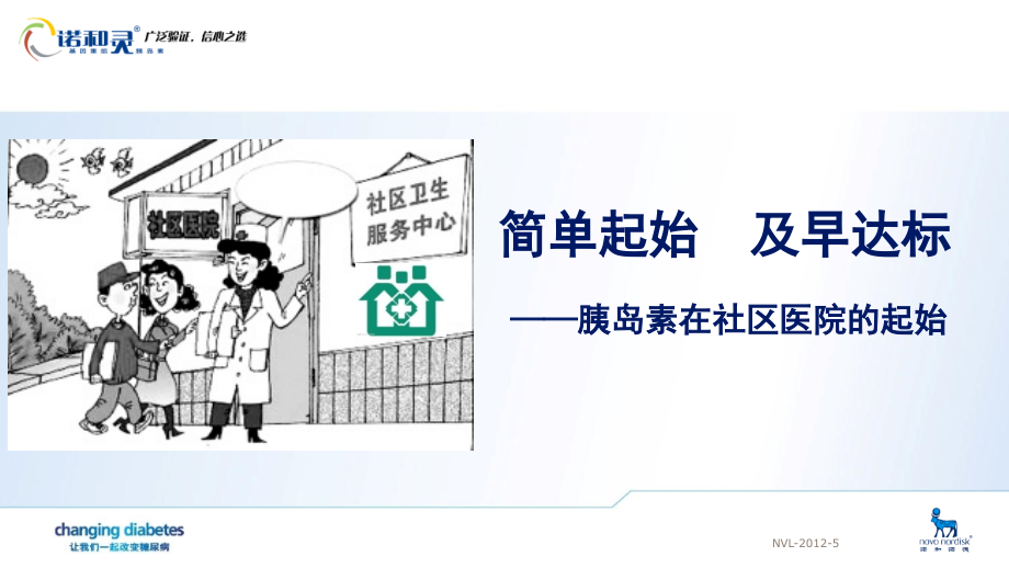 诺和灵——社区医生的胰岛素起始治疗.ppt_第1页