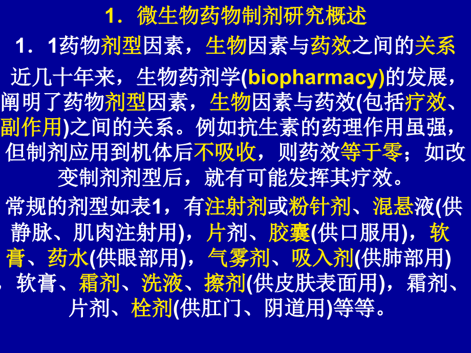 微生物药物制剂研究新进展(11).ppt_第1页