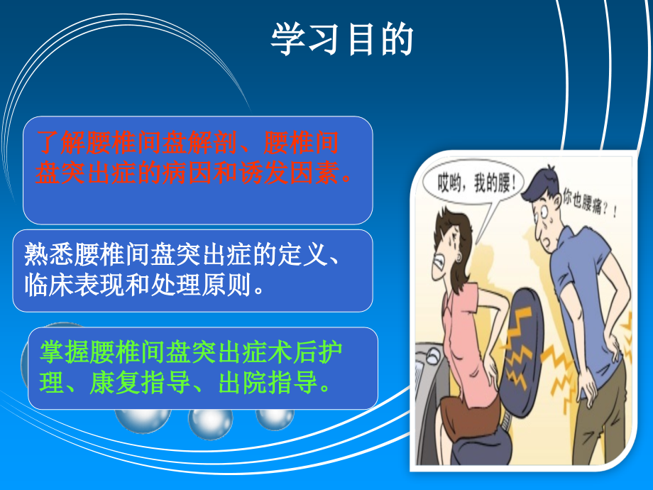 腰椎间盘突出症术(骨三科教学查房汤湘江).ppt_第1页