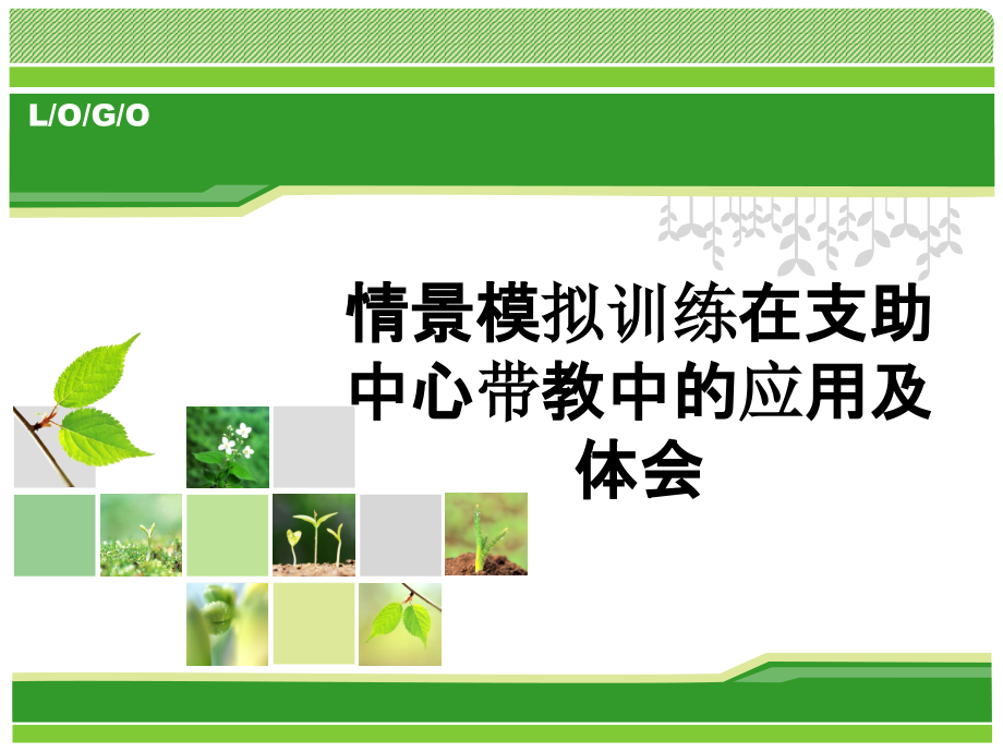 情景模拟训练在支助中心带教中的应用及体会.ppt_第1页