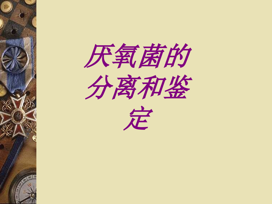 厌氧菌的分离和鉴定PPT课件.ppt_第1页