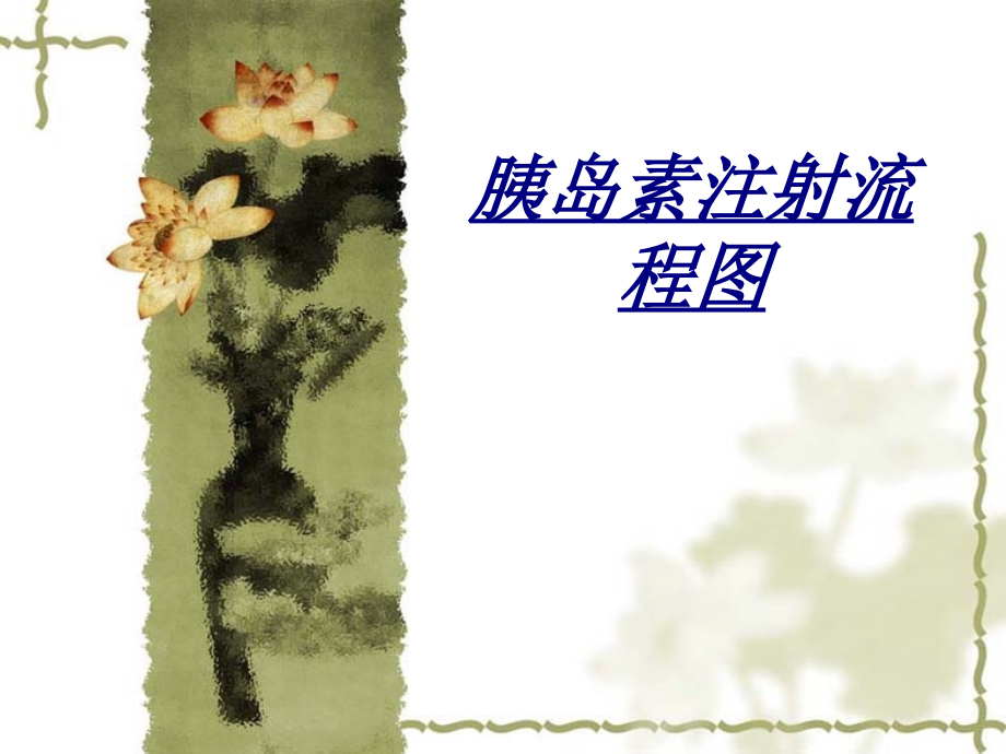 胰岛素注射流程图讲义.pptx_第1页