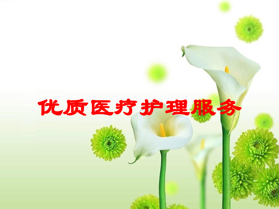 优质医疗护理服务培训课件.ppt_第1页