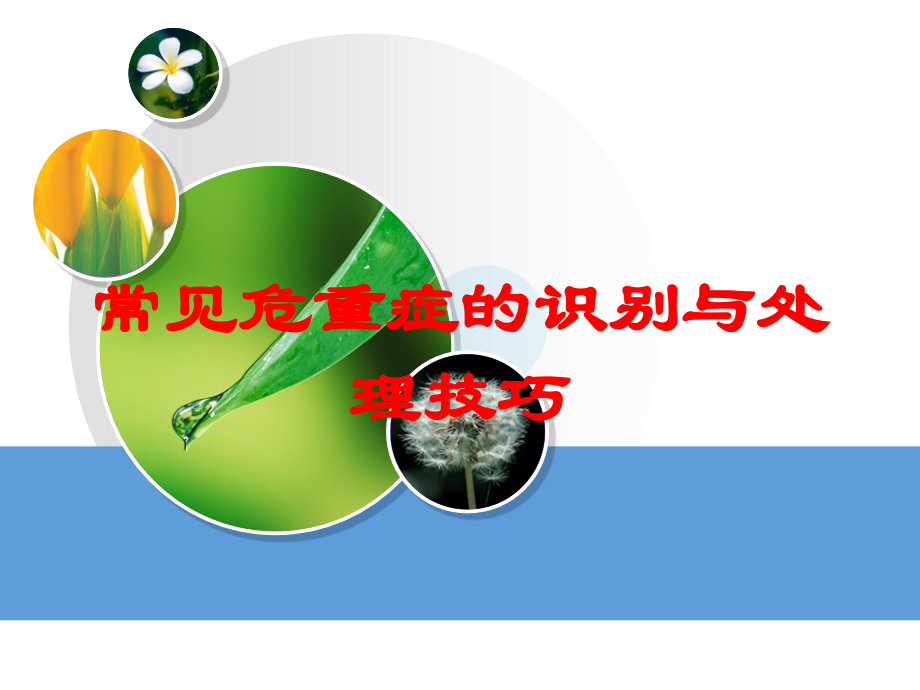 常见危重症的识别与处理技巧培训课件.ppt_第1页