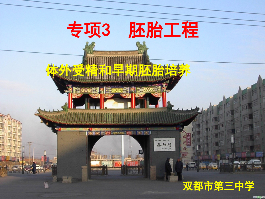 3.2体外受精和早期胚胎培示范课公开课一等奖课件省赛课获奖课件.pptx_第1页