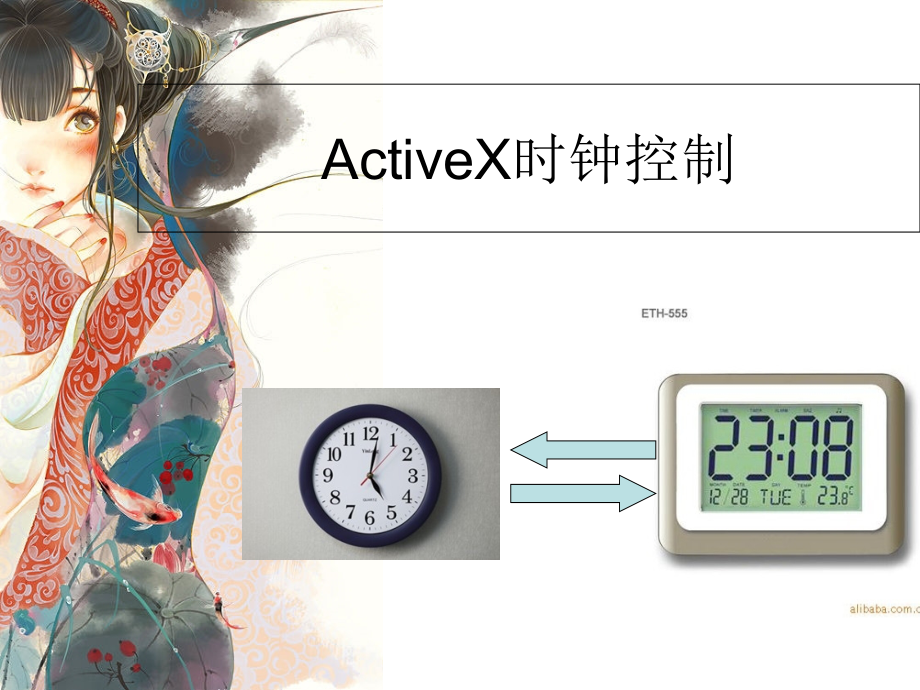 COM时钟控件公开课获奖课件.pptx_第1页