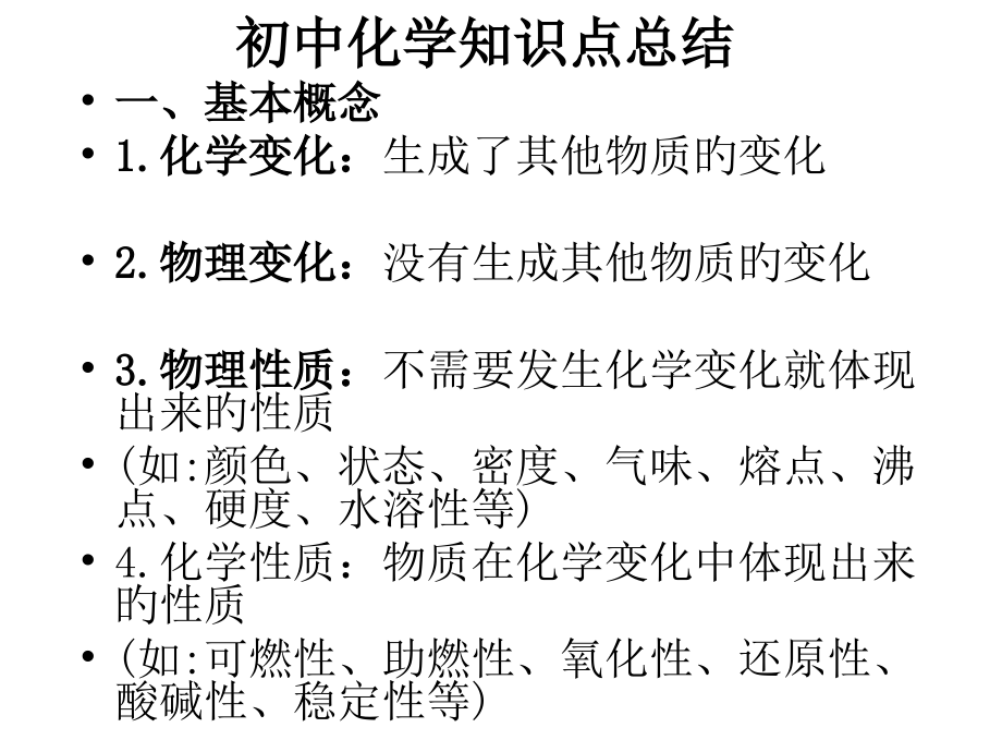 初中化学知识点总结省名师优质课赛课获奖课件市赛课一等奖课件.pptx_第1页