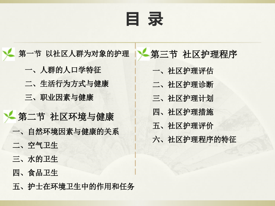 社区护理--第六章：以社区为服务对象的护理.ppt_第1页