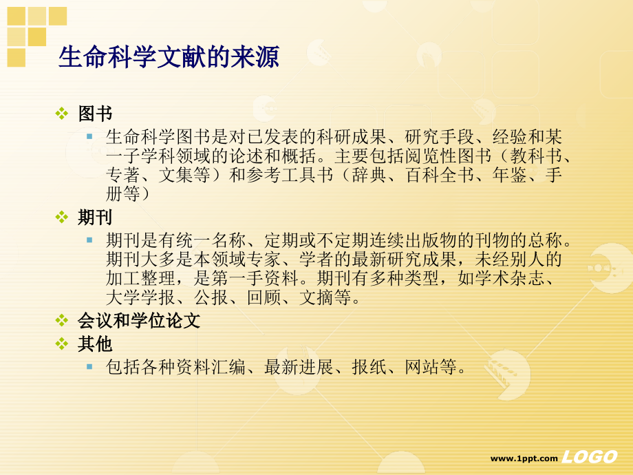 生命科学检索方法.ppt_第2页
