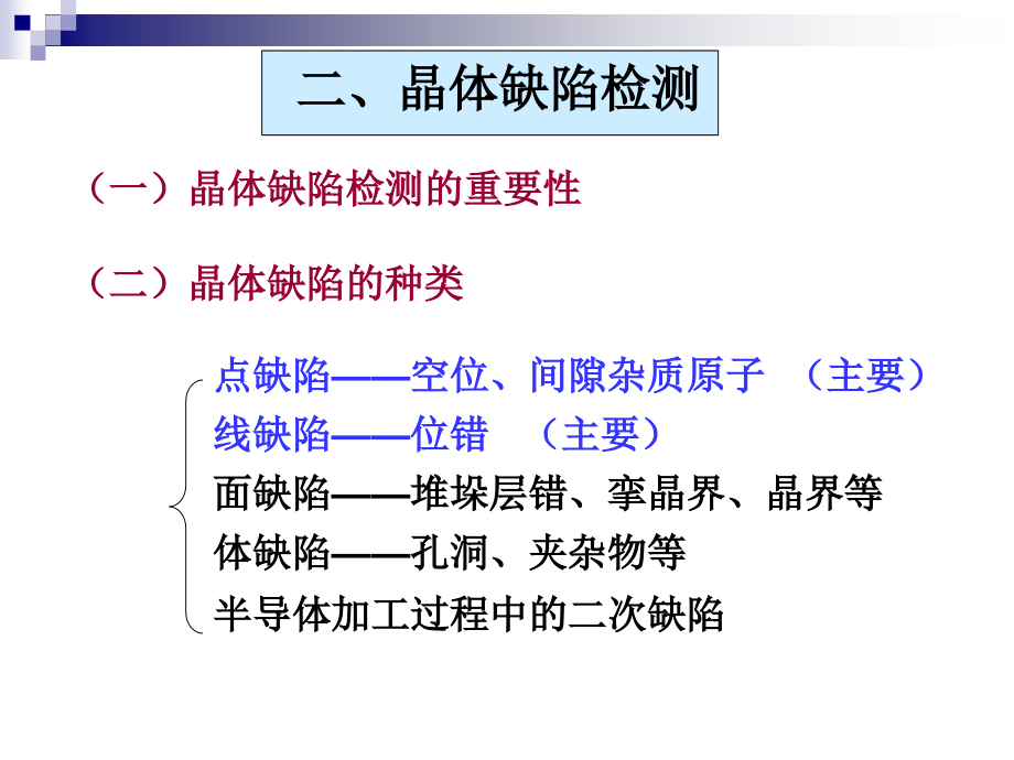 第二章(之二)--晶体缺陷检测.ppt_第2页