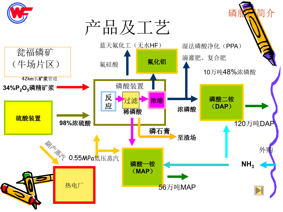 磷肥厂生产工艺简介.ppt_第2页