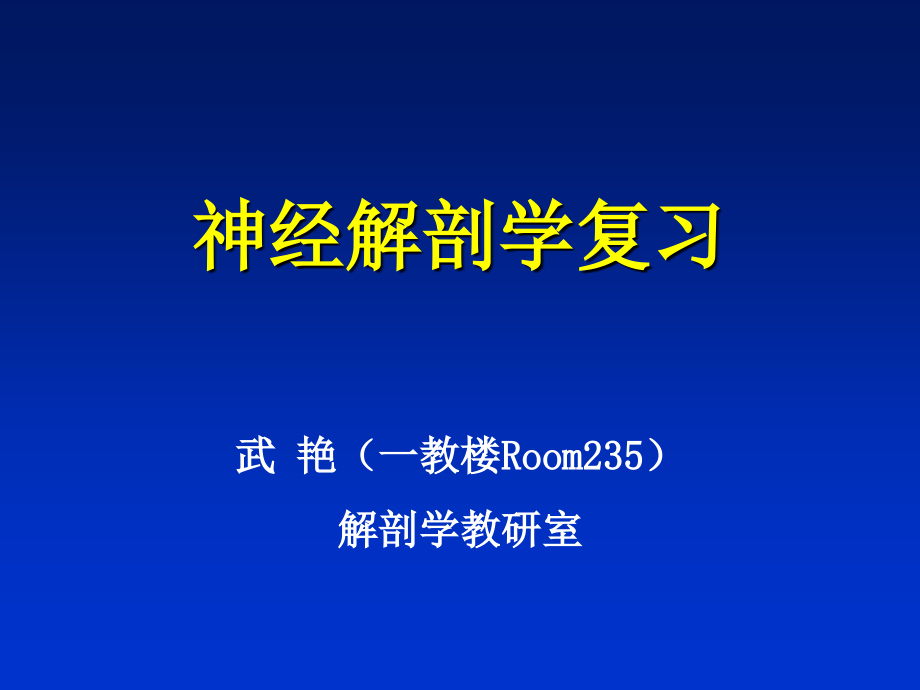 神经解剖精华版.ppt_第1页