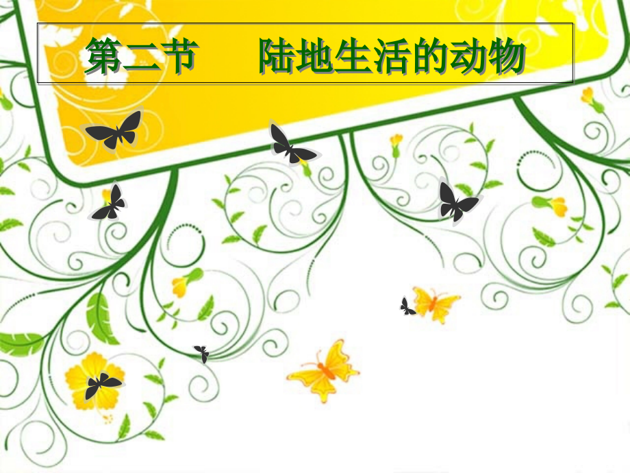 第二节陆地生活的动物(二)兔.ppt_第1页