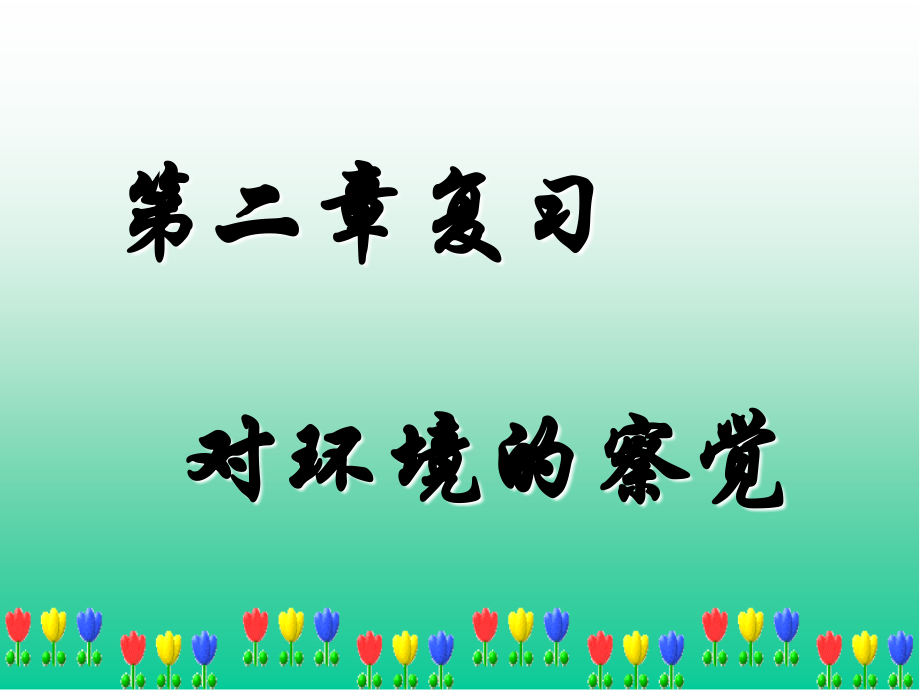 第二章-对环境的察觉-复习(共164张).ppt_第1页