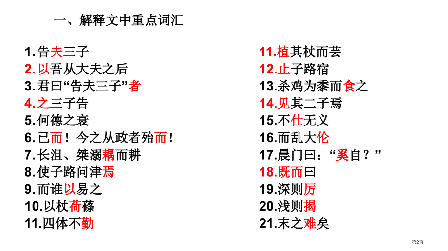 知其不可而为之复习市公开课一等奖省赛课微课金奖课件.pptx_第2页