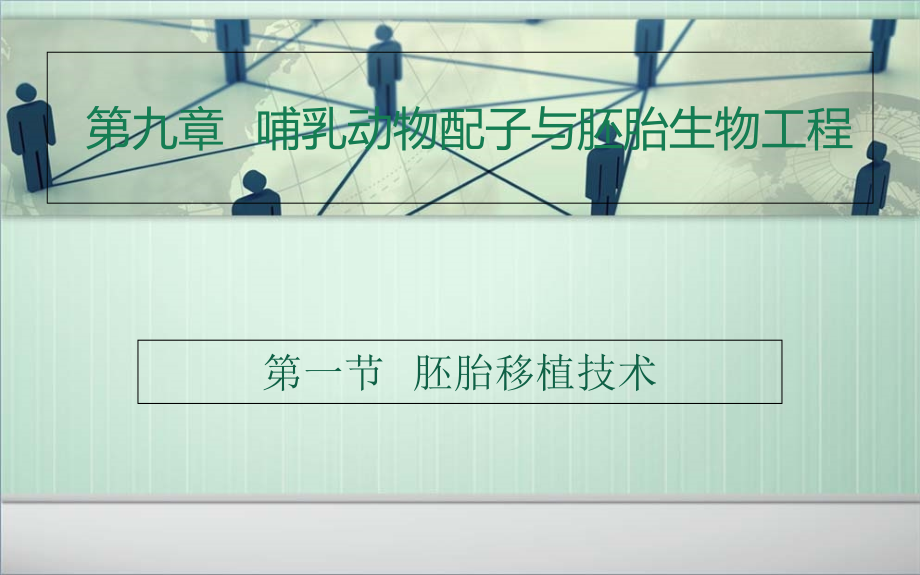第九章-----哺乳动物配子与胚胎生物工程.ppt_第1页