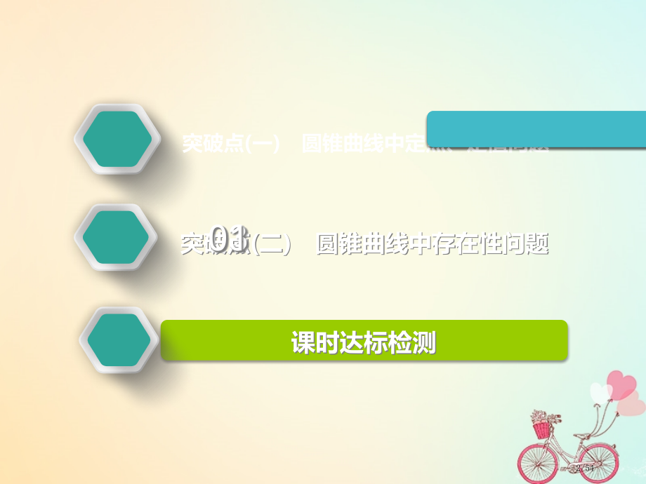 高考数学复习第九章解析几何第九节圆锥曲线中的定点定值存在性问题文市赛课公开课一等奖省名师优质课获奖P.pptx_第2页