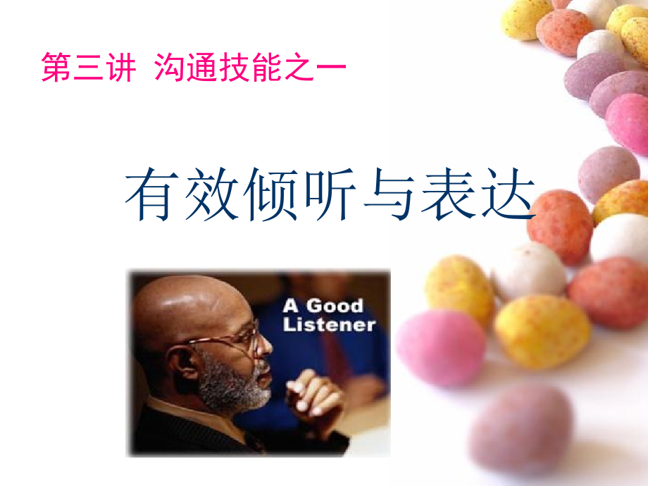 第三讲-沟通技能——倾听与表达(2015).ppt_第1页