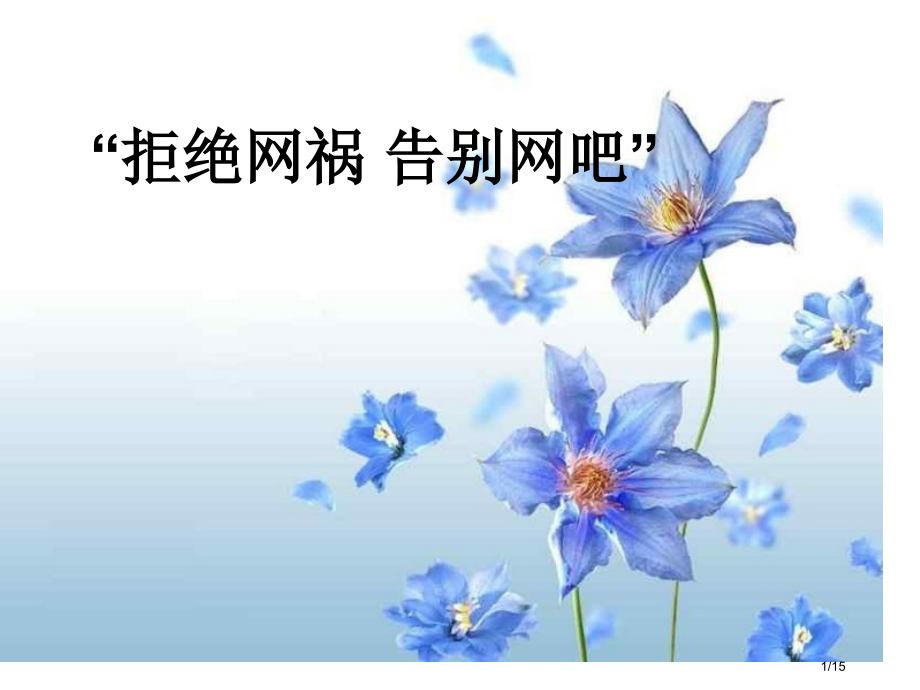 网络危害主题班会省公开课金奖全国赛课一等奖微课获奖课件.pptx_第1页