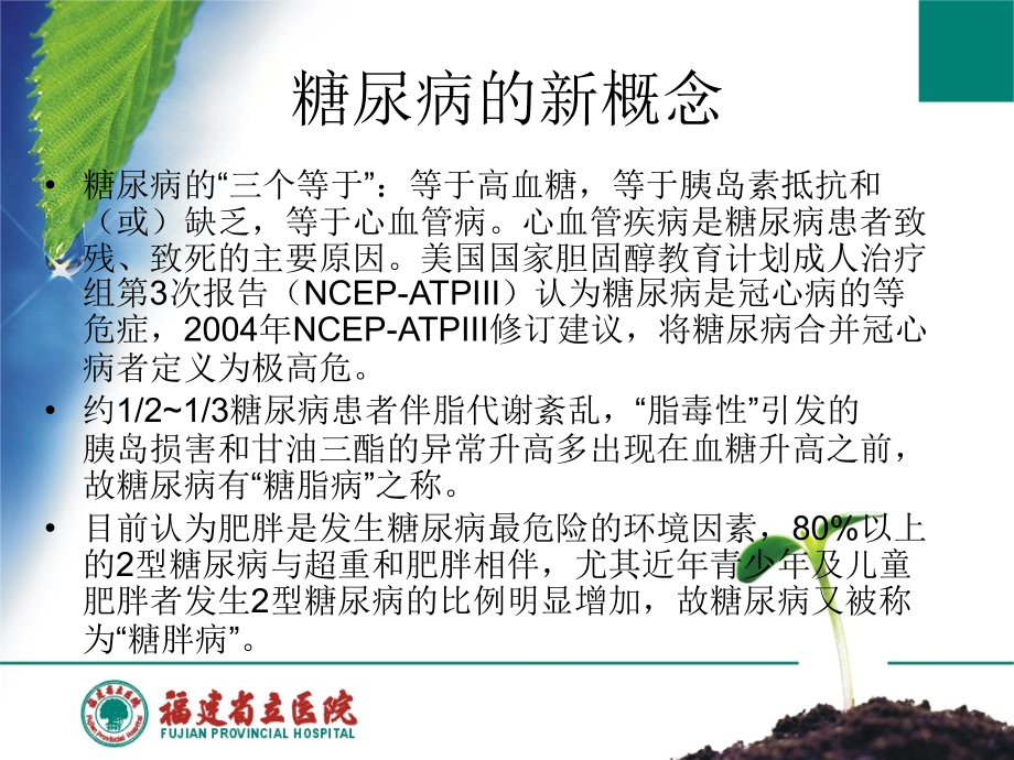 糖尿病诊治与进展的若干问题.ppt_第2页