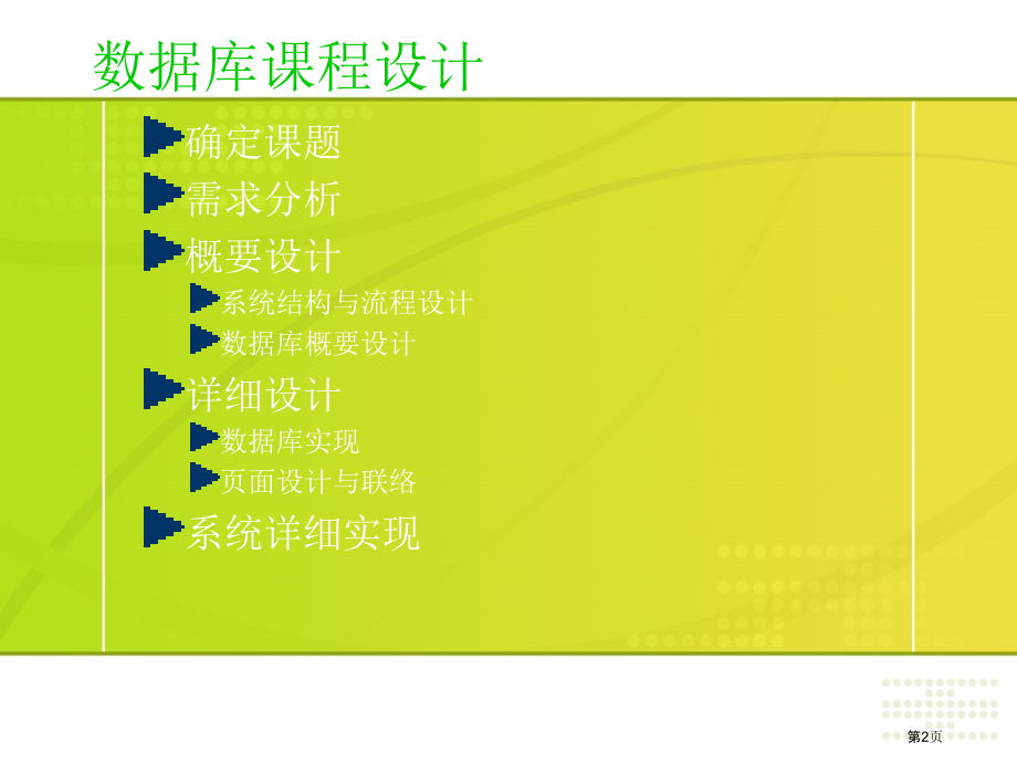 数据库课程设计答辩市公开课一等奖省赛课微课金奖课件.pptx_第2页