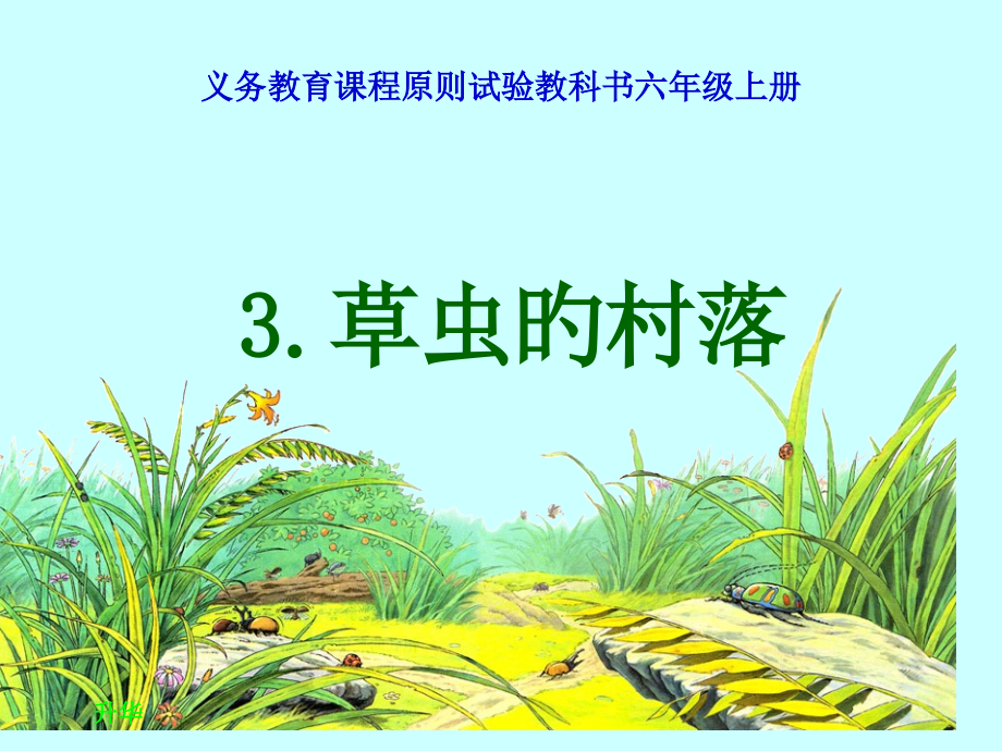 草虫的村落课件市公开课一等奖市赛课金奖课件.pptx_第1页