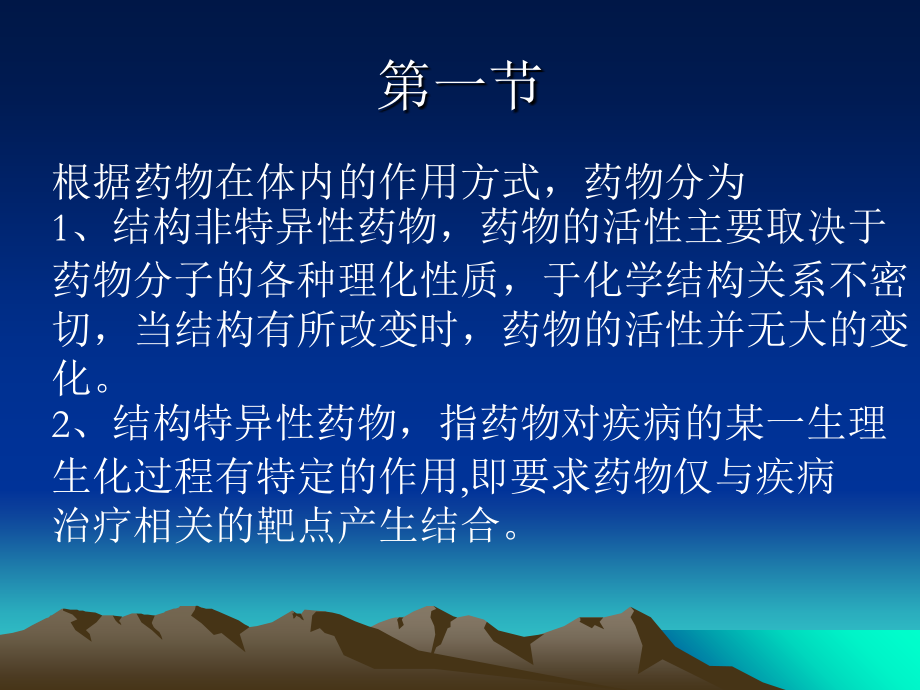 第3章-药物的化学结构与生物活性的关系(1-2节).ppt_第2页