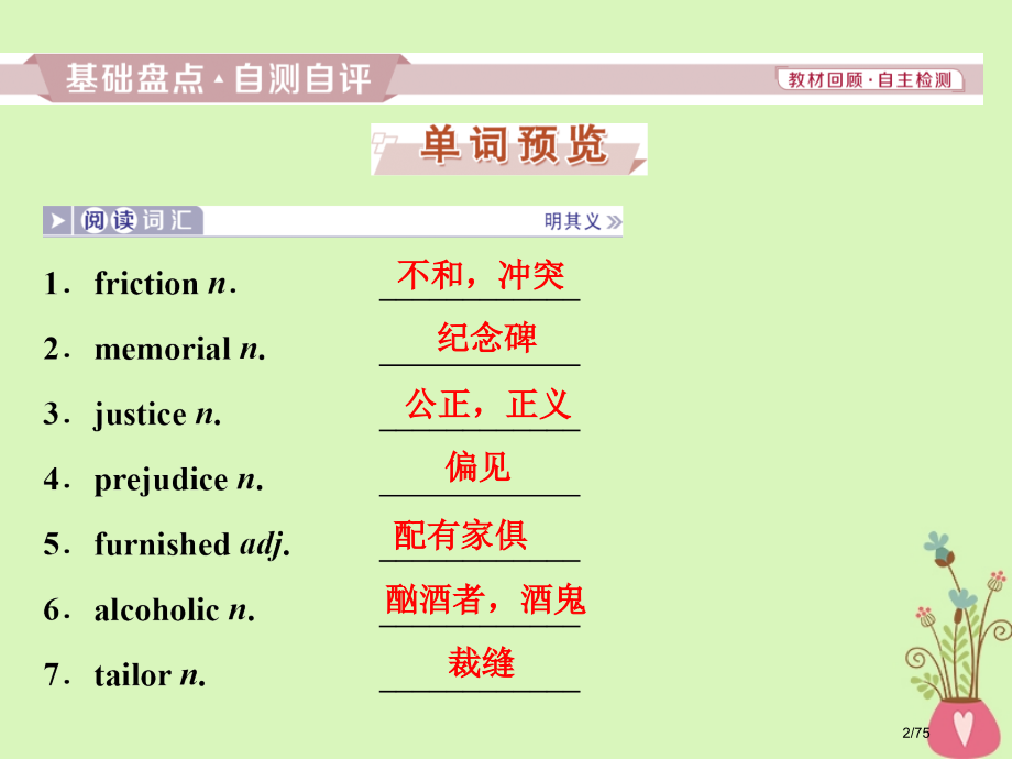 高考英语复习-Unit-23-Conflict-选修科目市赛课公开课一等奖省名师优质课获奖课件.pptx_第2页