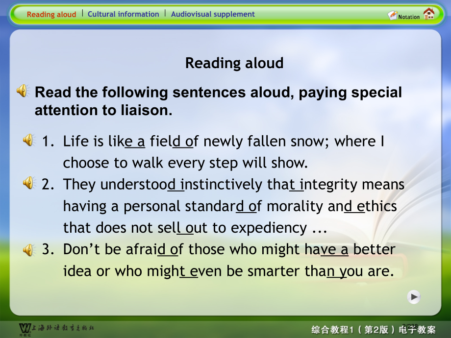 综合教程新世纪高等院校英语专业本科生系列教材教师Book1Unit5省公开课金奖全国赛课一等奖微课获.pptx_第2页