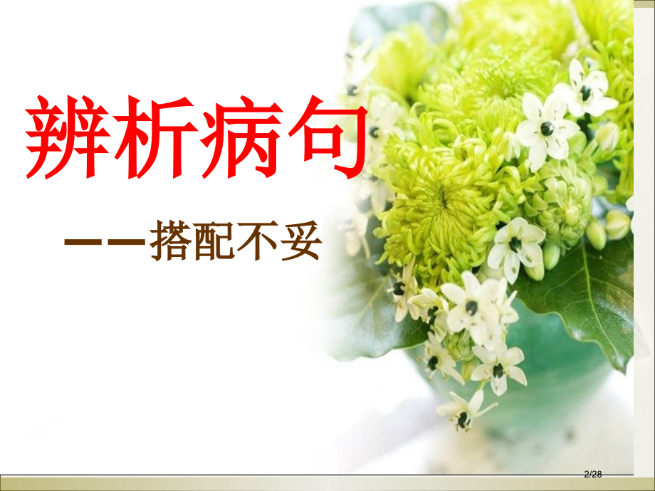 辨析并修改病句搭配不当符艳艳2.pptx_第1页