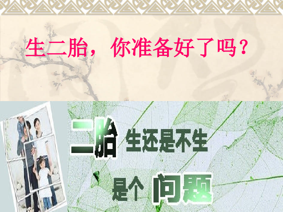 生二胎-你准备好了吗.ppt_第1页