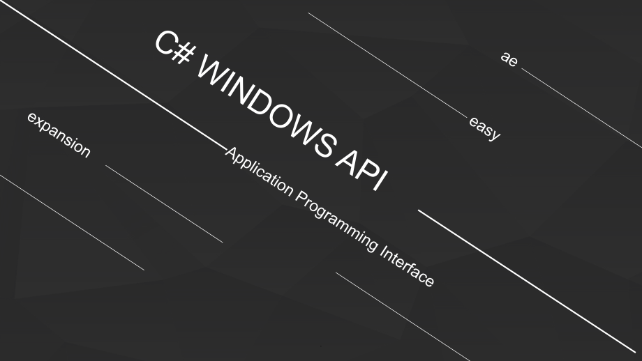 C#-Windows-API.ppt_第1页