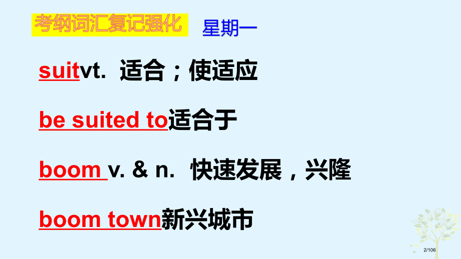 高考英语复习-小课堂天天练-第6周-主要意思题-材料市赛课公开课一等奖省名师优质课获奖课件.pptx_第2页