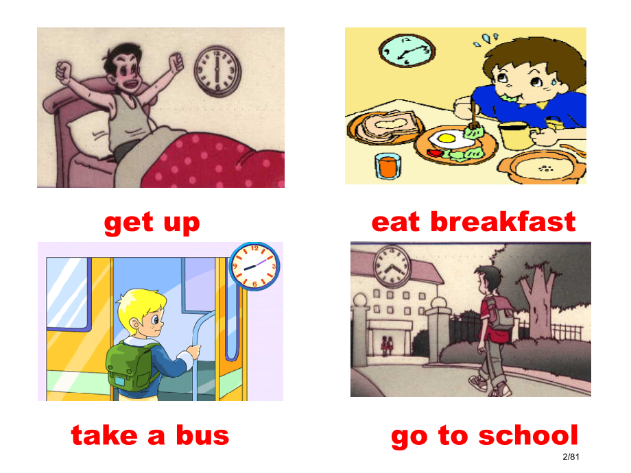 Unit-11-what-time-do-you-go-to-school-!!市公开课一等奖省赛课.pptx_第2页
