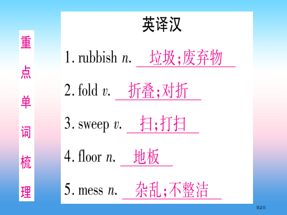 中考英语复习第一篇教材系统复习考点十二八下Units3-4市赛课公开课一等奖省名师优质课获奖P.pptx_第2页