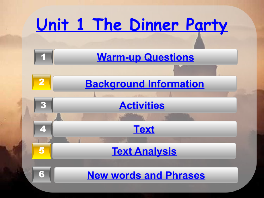 大学英语精读第一册Unit-1-The-dinner-Party省公开课金奖全国赛课一等奖微课获奖P.pptx_第2页