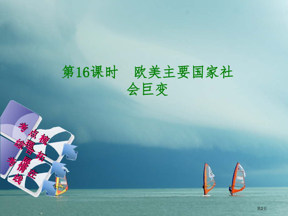 中考历史复习教材梳理第四单元世界古代史近代史第16课时欧美主要国家的社会巨变市赛课公开课一等奖省名师.pptx_第2页