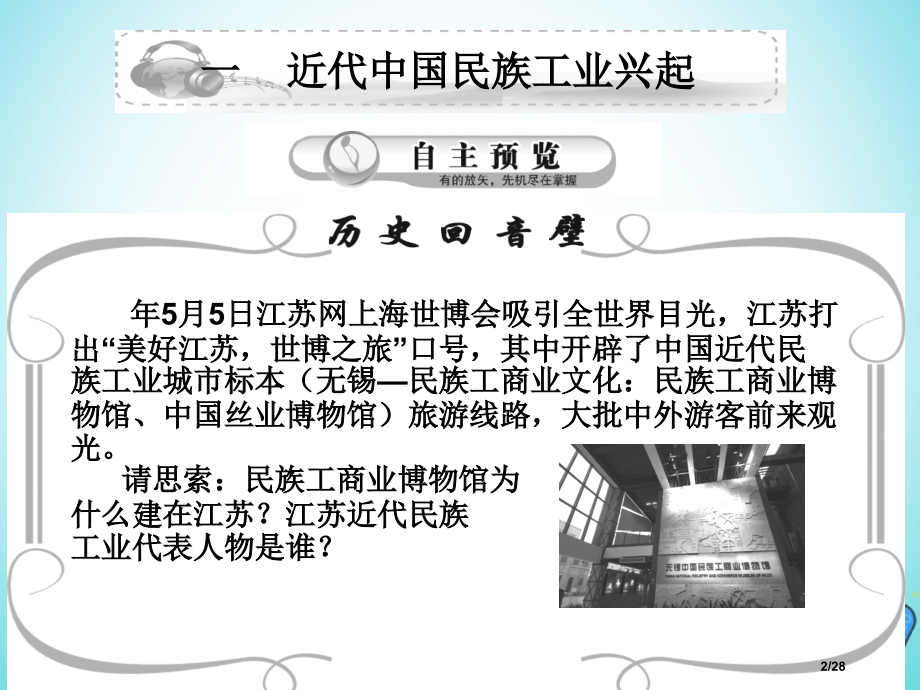 高中历史专题2近代中国资本主义的曲折发展省公开课一等奖新名师优质课获奖课件.pptx_第2页